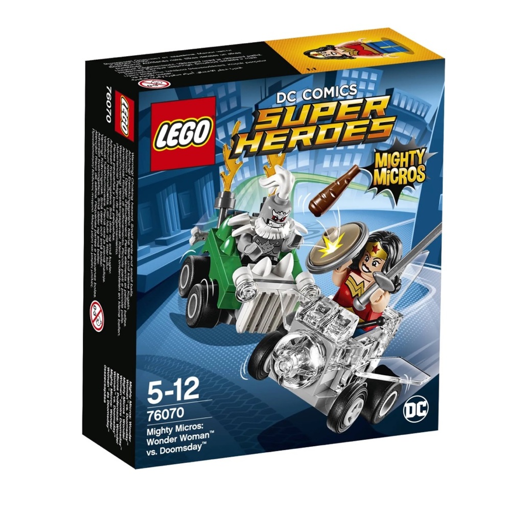 Lego 76070 Mighty Micros: DC Comics Super Heroes Wonder Woman vs. Doomsday